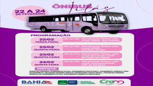 Ônibus Lilás leva assistência social e psicológica para mulheres em Camaçari