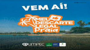 Limpec promove ação Meu Descarte Legal na Praia dias 19 e 20/2