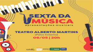 Jaguarana e Samba do Litoral se apresentam no Sexta da Música