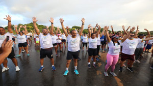 Prefeito de Camaçari participa de Corrida Solidária